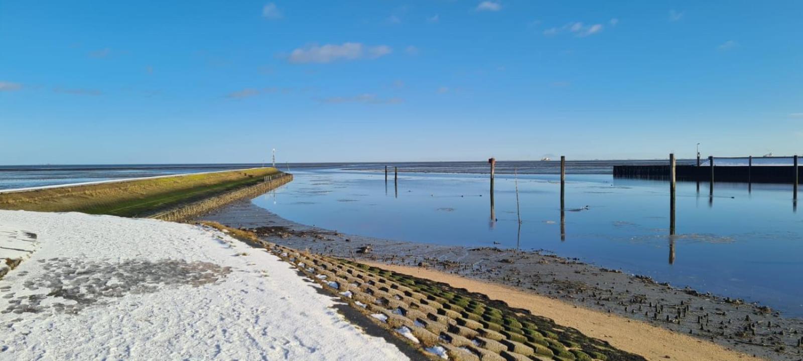 Strandhaus Nina - Ferienhaus Hooksiel Exterior foto